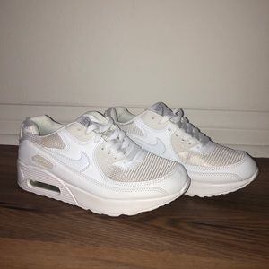 White Nike Air Max Sneakers